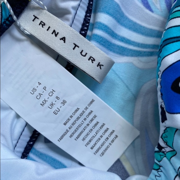 Trina Turk NEW Ipanema Geometric Print Tankini Top - Picture 10 of 12
